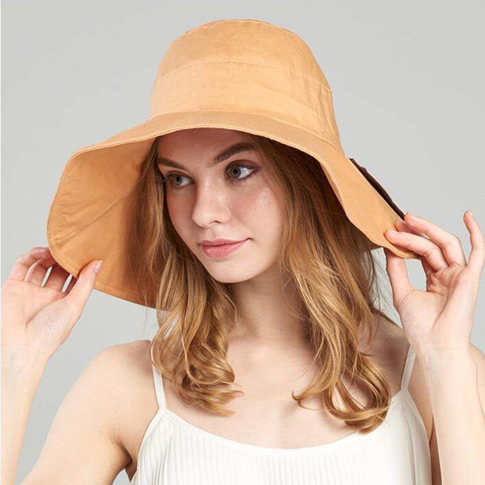 MU Viajes al Aire Libre Sombreros para el Sol Sombrero para el Sol Gorra de ala Ancha Plegable Secado rápido Upf50 + Playa Viaje Vacaciones Playa Natación Ciclismo Camping Senderismo Trekking Gorros