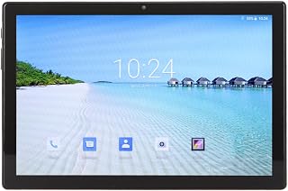 Tablet PC, 2.4G 5G WiFi 2GB RAM 32GB ROM 10.1 Polegada Tablet 100-240V Octa Core CPU Frente 5MP Traseira 13MP para Aprendizagem para 8.1 (Ouro)