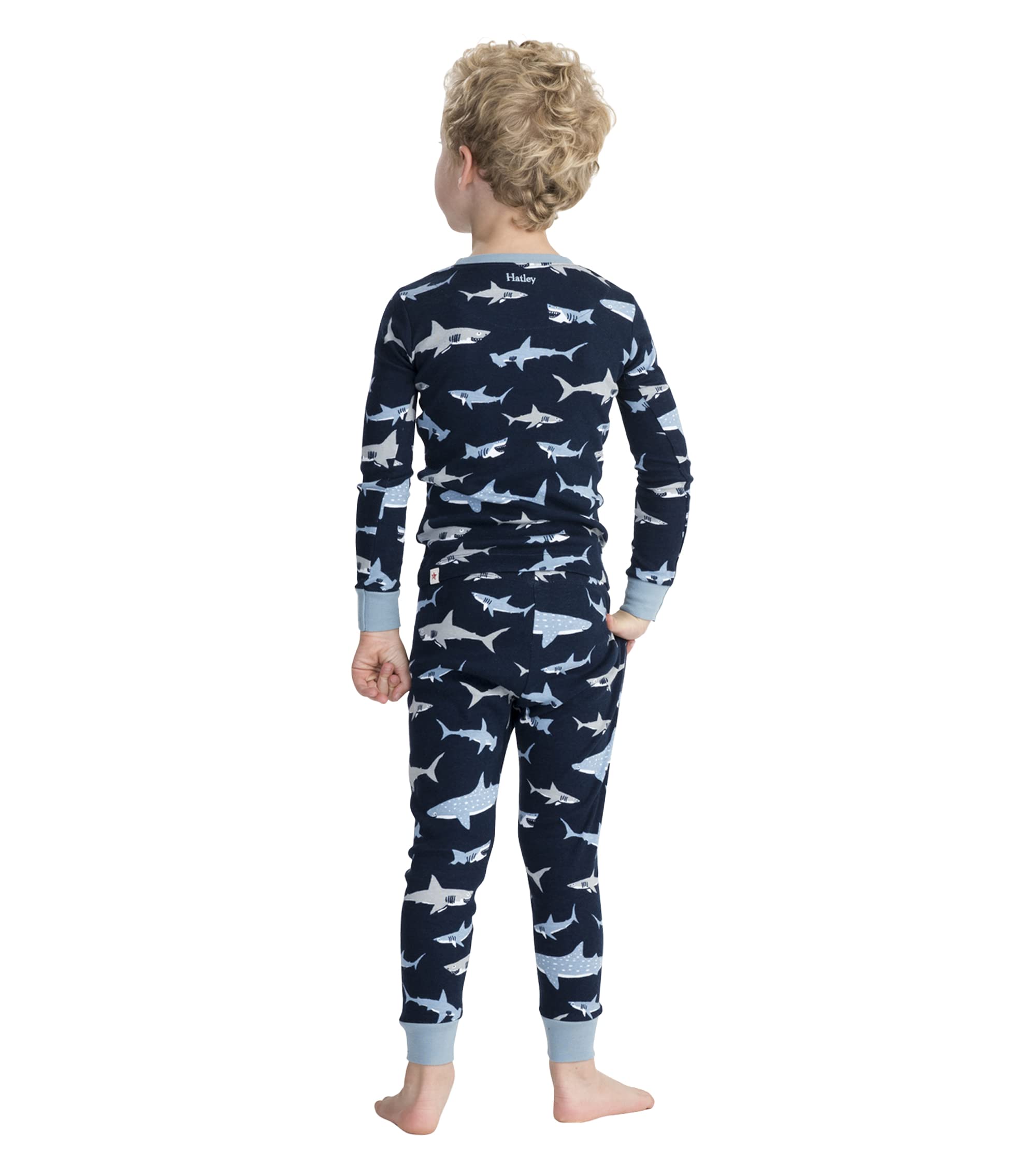 Hatley Jungen Lange Schlafanzüge Long Sleeve Pyjama Set Pajama Set