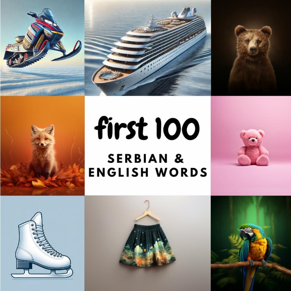 First 100 Serbian & English Words