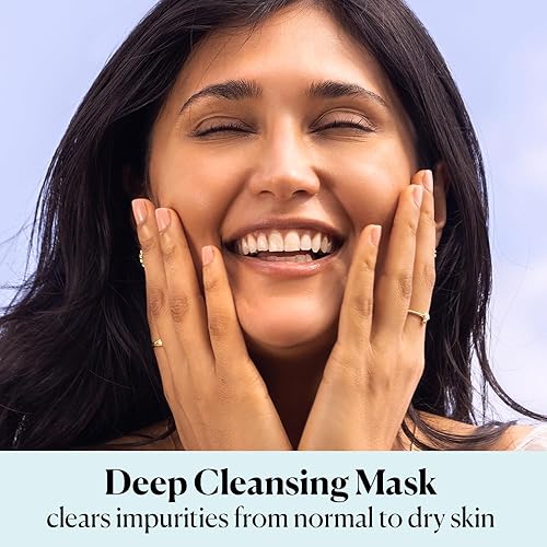 Miniatura 5 de Sky Organics Máscara de barro del Mar Muerto (8 onzas x 2 unidades) para cara, acné, piel grasa y puntos negros, el mejor tratamiento facial