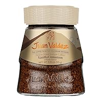 Vista 1 de Juan Valdez Vanicanela, café liofilizado 100% colombiano, tarro de 3.35 onzas