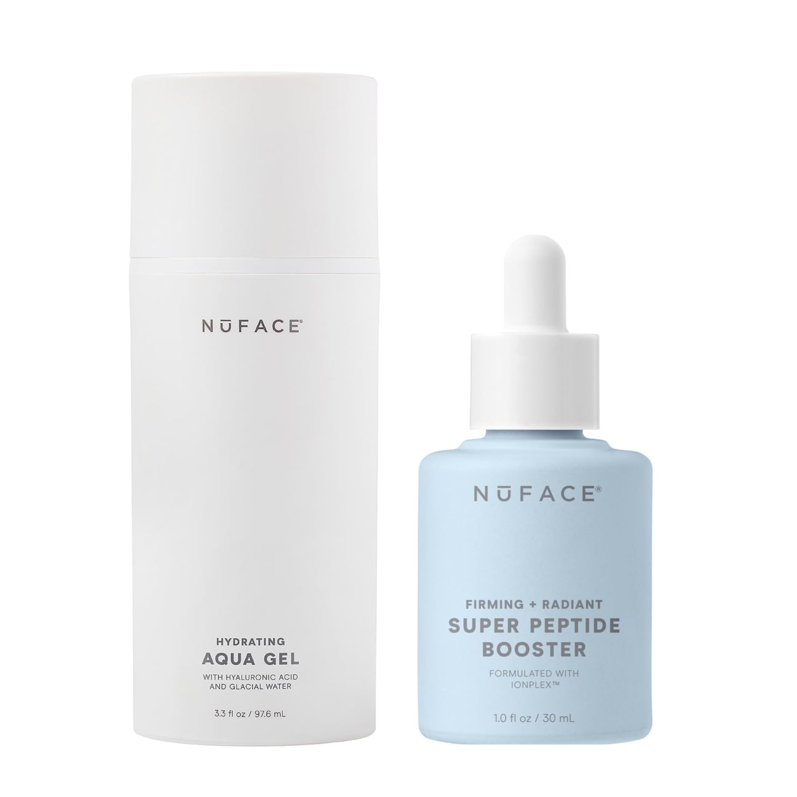 Amazon.com: NuFACE Home & Away Bundle - Aqua Gel & Super Peptide