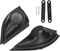 Vista 8 de Fydun 2 piezas de cubierta de tweeter para pilar de puerta de automóvil, panel de altavoz, adaptaciones de repuesto para HR‑V Vezel XR‑V CR‑V