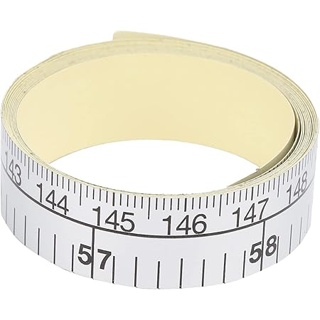 Zerodis Adhesive Backed Tape Measure,60 Inches Adhesive Measuring Tape ...