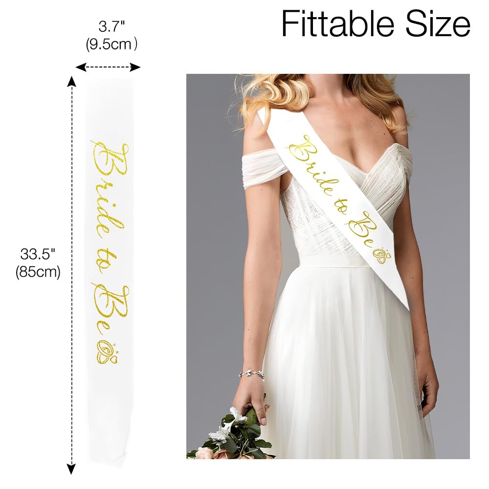 Amazon.com: Bride Sash for Bachelorette Party and Bridal  display picture 2
