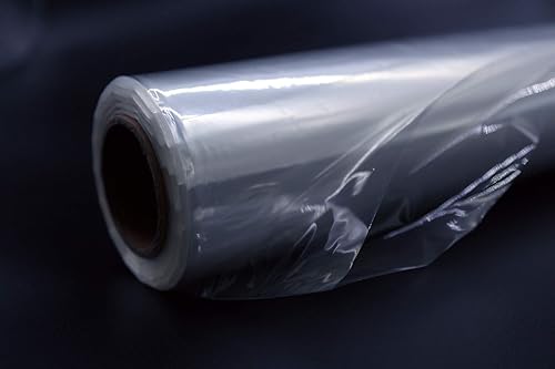 Miniatura 8 de iLovepaper Rollo de celofán transparente de 33 x 115 pies, papel de envoltura de celofán transparente de 3 mil de grosor, rollo de envoltura de