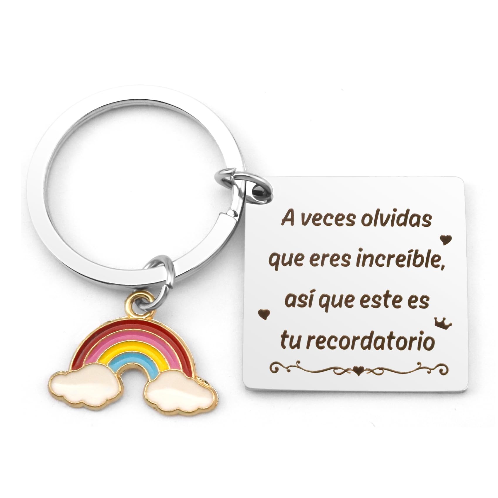Regalos Originales para Mujer,Regalos Amigo Invisible,Regalos Originales para Hombre,Regalos Mujer,Regalos Adolescentes,Regalo Cumpleaños,Regalos Motivacionales,Regalo Inspirador,Llavero Inspirador