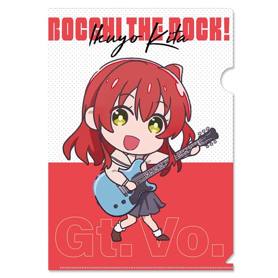 Amazon.co.jp: ぼっち・ざ・ろっく！ クリアファイルセット 喜多