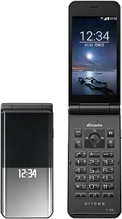 【整備済み品】 富士通 arrows ケータイ F-03L ブラック | 販売時期：2019年夏モデル 液晶サイズ：3.4インチ 形状：折りたたみ メインカメラ画素数：810万画素 防水機能：○ 重量：133g