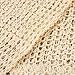 Barra De Toallas De Baño De Respaldo Largo De Sisal Natural Con...