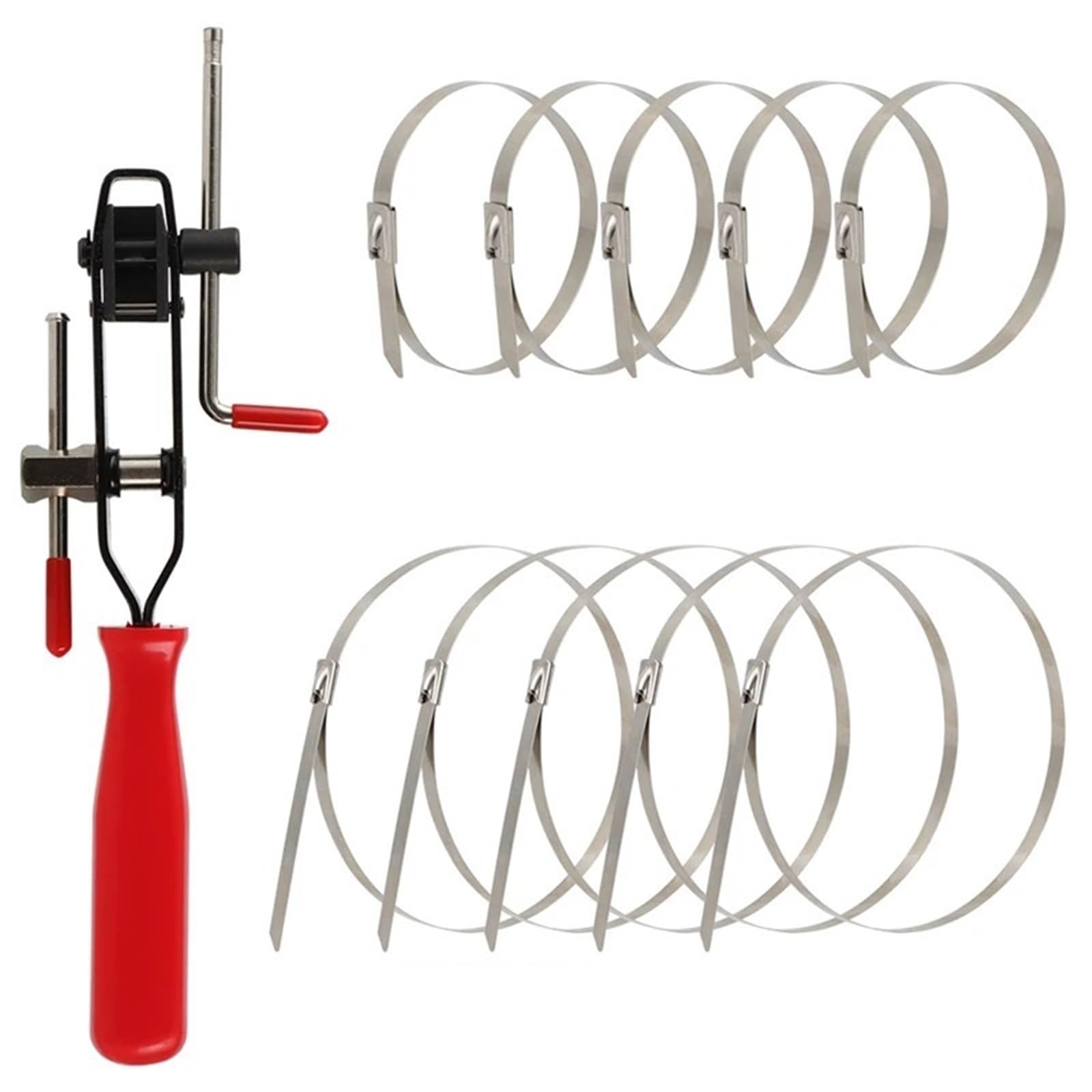 CV Bott Zaciski obejmy półosi napędowej, uniwersalne do quadów, przegubów homokinetycznych, szczypce zaciskowe, oś(10PC With Tool)