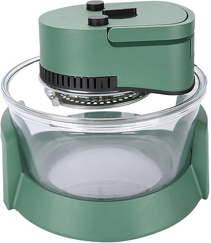 Freidora de aire, vaporizador eléctrico, vaporizador y tostado integrado para el hogar de 6 litros, parrilla eléctrica multifunción de gran