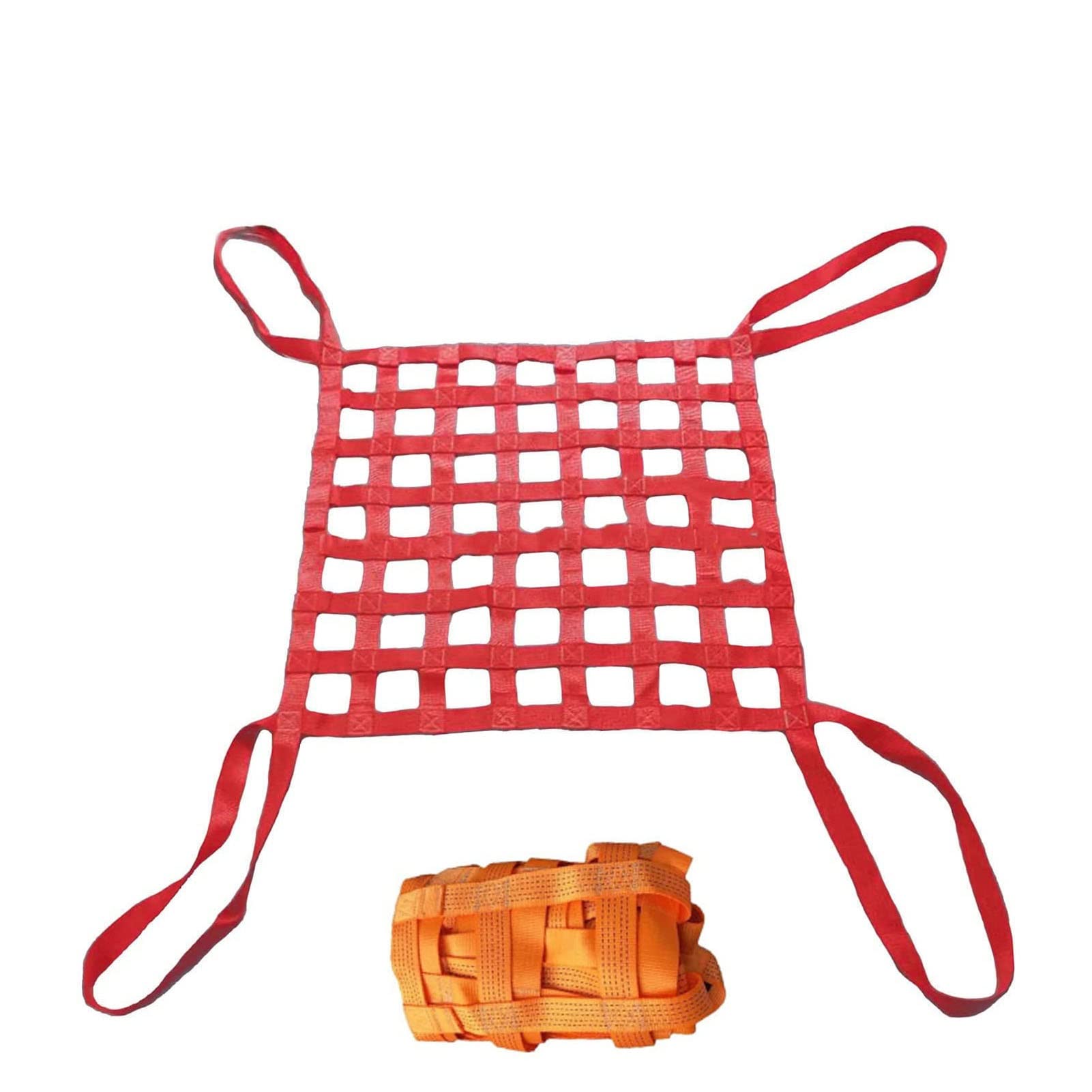 Redes De Elevación De Poliéster: Red De Carga Elástica, Red De Elevación Colgante, Red De Elevación De 0,3-3,5 T para Herramientas Industriales De Carga Y Descarga (Size : 1 X 1M/Mesh 10cm/Load 2t)