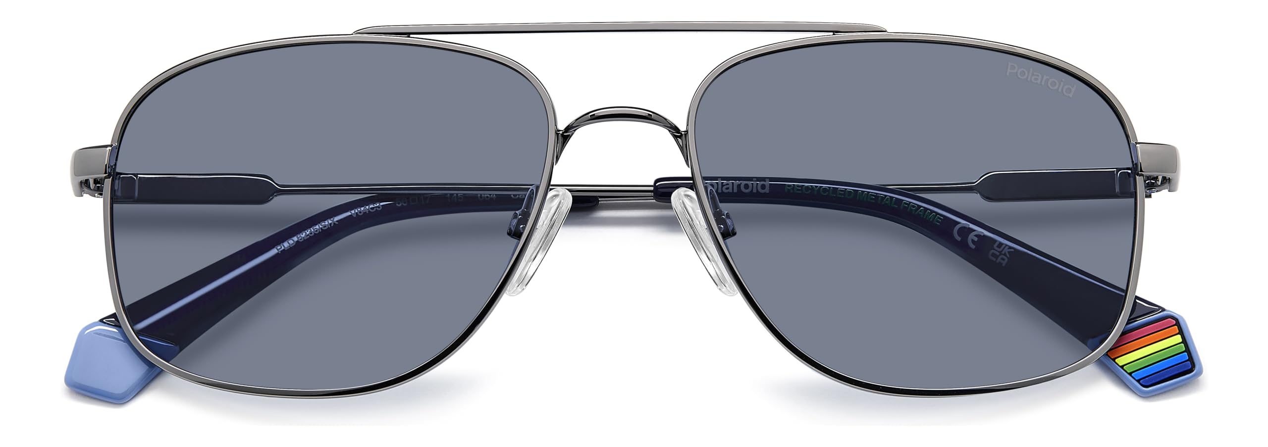 GAFAS POLAROID - Modelo: PLD 6235/S/X_ C: RUTHENIUM BLUE/Eye size: 56 - Bridge size: 17 Cura della persona e salute