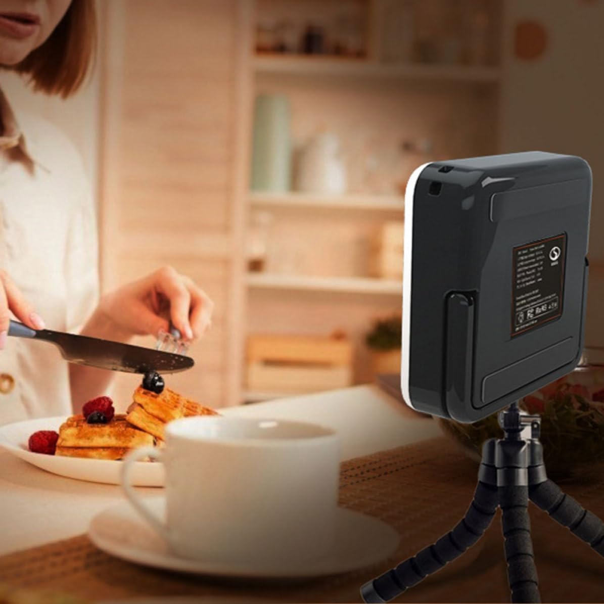 Lanterna da Campeggio LED Multiuso, 13500 Mah, Abs Nero | Ricarica Usb, Doppia Uscita Usb, Ipx5, 1000 Lm, per Viaggi All'aperto e Situazioni di Emergenza