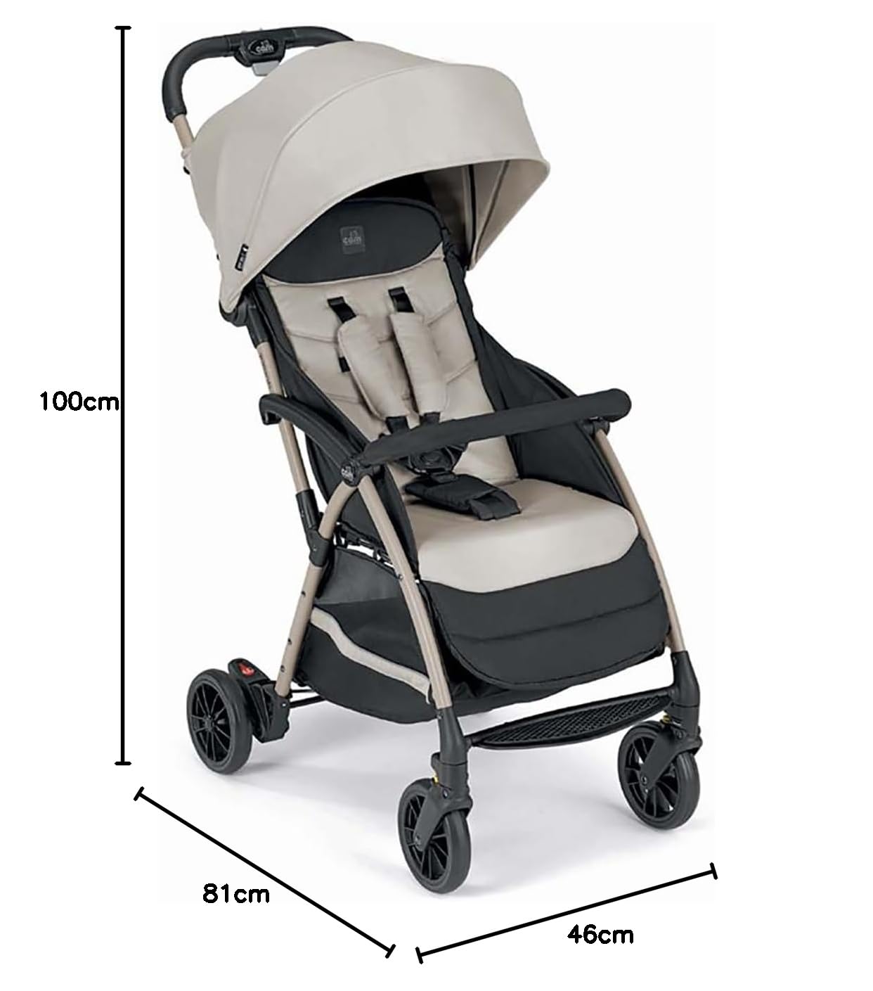 Passeggino Giramondo Beige Col. 214