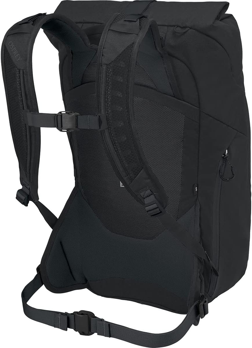Osprey Metron 22L Roll Top Commuter Backpack, Black