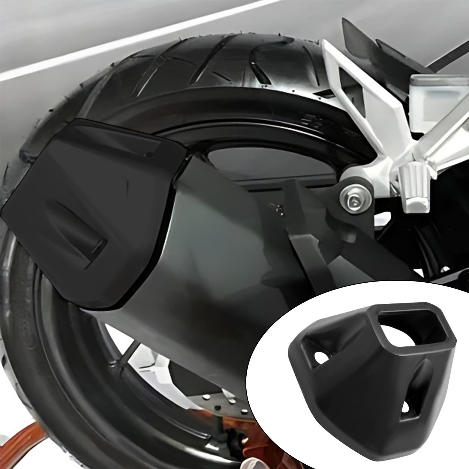 Protection de tuyau d'échappement de moto | Coque de protection pour pot d' échappement | Anneau de silencieux élastique pour adultes et professionnels