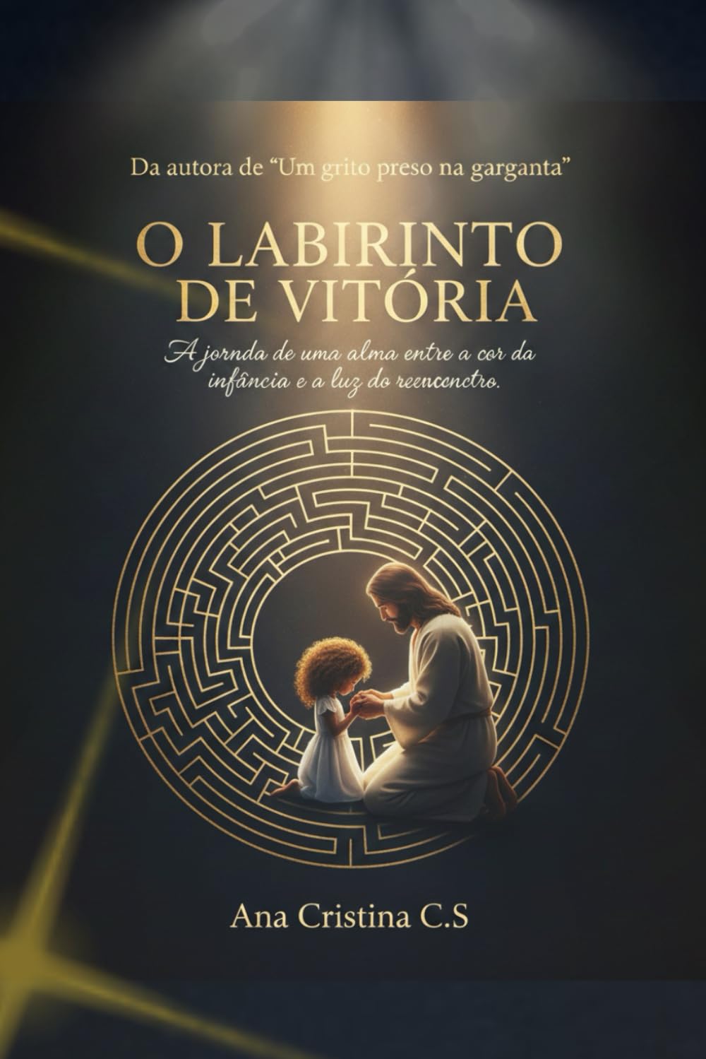 O labirinto de Vitória: A jornada de uma alma entre a cor da infância e a luz do reencontro