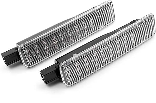 Miniatura 2 de Reemplazo de luz LED para proyector de puerta de cortesía para 2003-2007 GM Chevy Silverado Tahoe GMC Sierra Suburban Escalade 18-SMD Icy Blue -