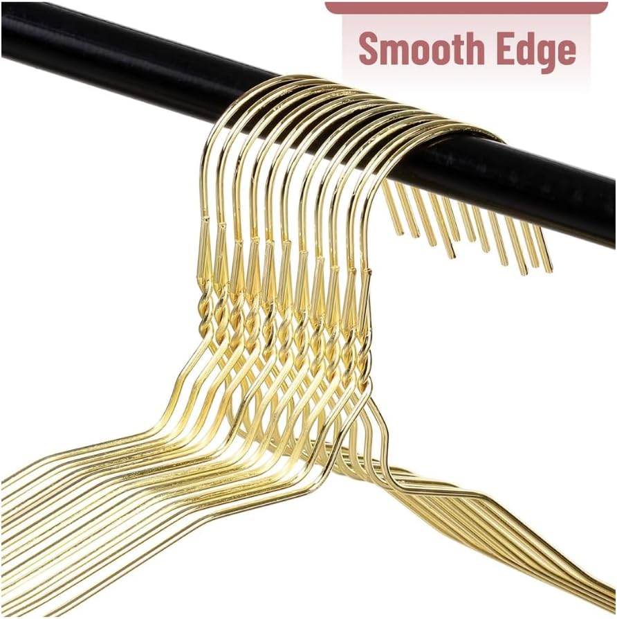 Royal Dry Clean Supply | 16" Inch Strut Hanger Pants Hanger - Brown Tube for Dry Cleaners or Home, Pack of 100