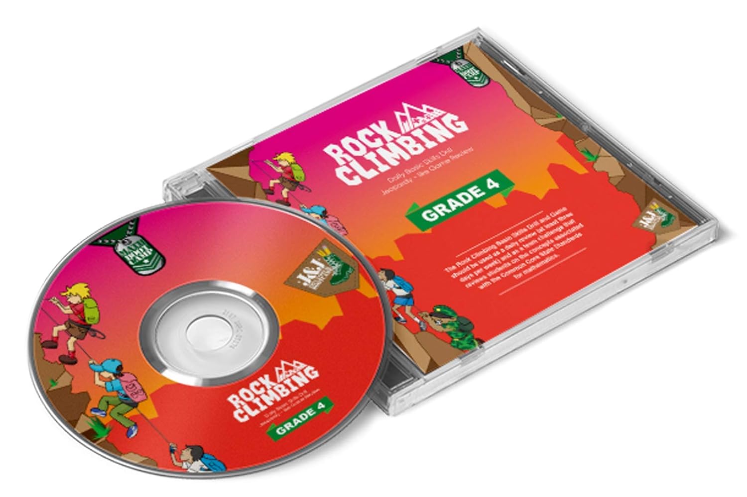 Math Boot Camp Rock Climbing Game CDRom Grade 4 Video Games