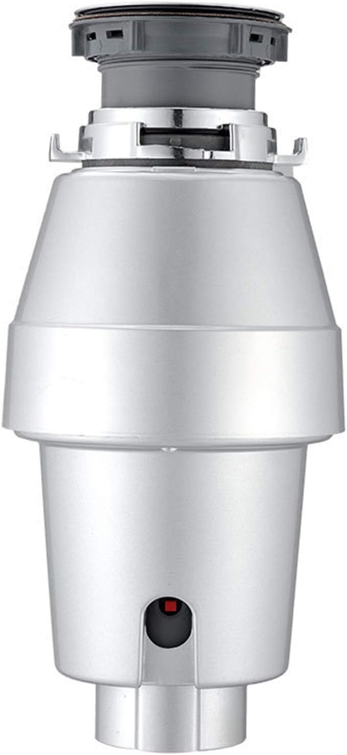 NEWTRY Garbage Disposal Home Garbage Shredder Kitchen Sink Disposal Food Waste Disposers Chopper Appliance Automatic Food Crusher 1/2 HP (Silver)