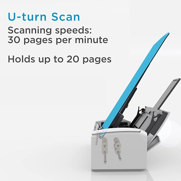 ScanSnap iX1300 - Scanner the document automatique - Noir - Formats papier standards de la carte de visite au format A4, recto verso, USB 3.2 et WiFi - 2