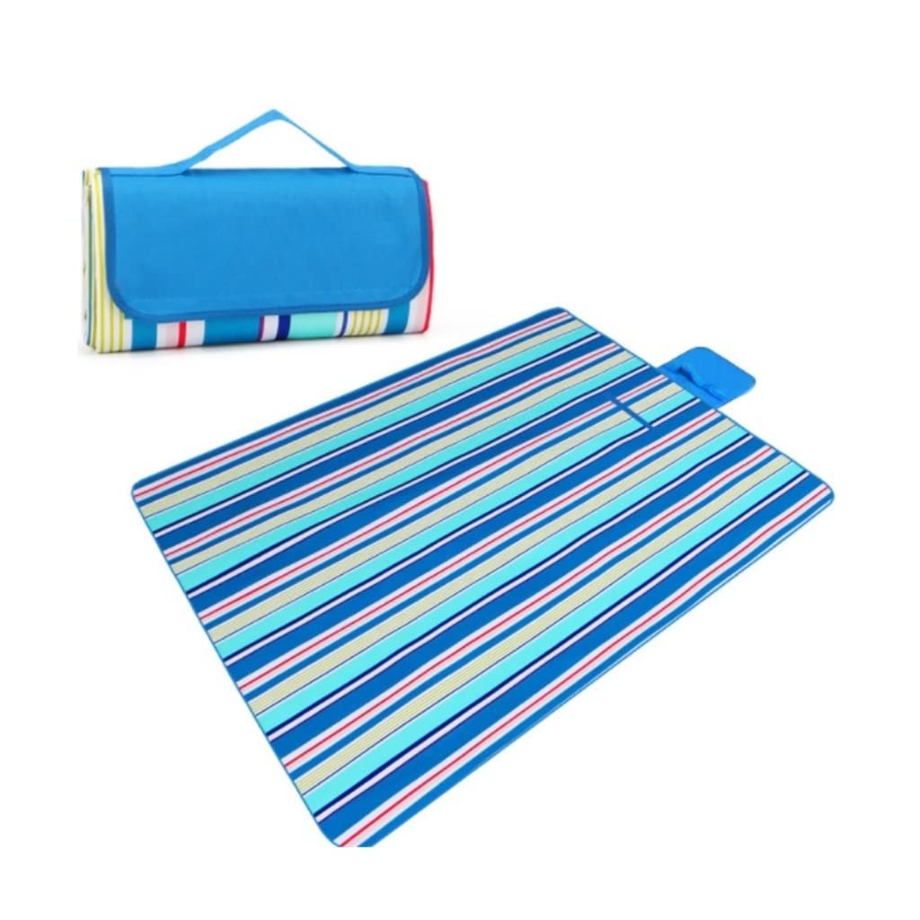 CVdrtyED Picnic Blanket Waterproof Portable Picnic Beach Blanket Quick-Drying Lightweight Mat Suitable For Parties Camping Outdoor Mat(B)