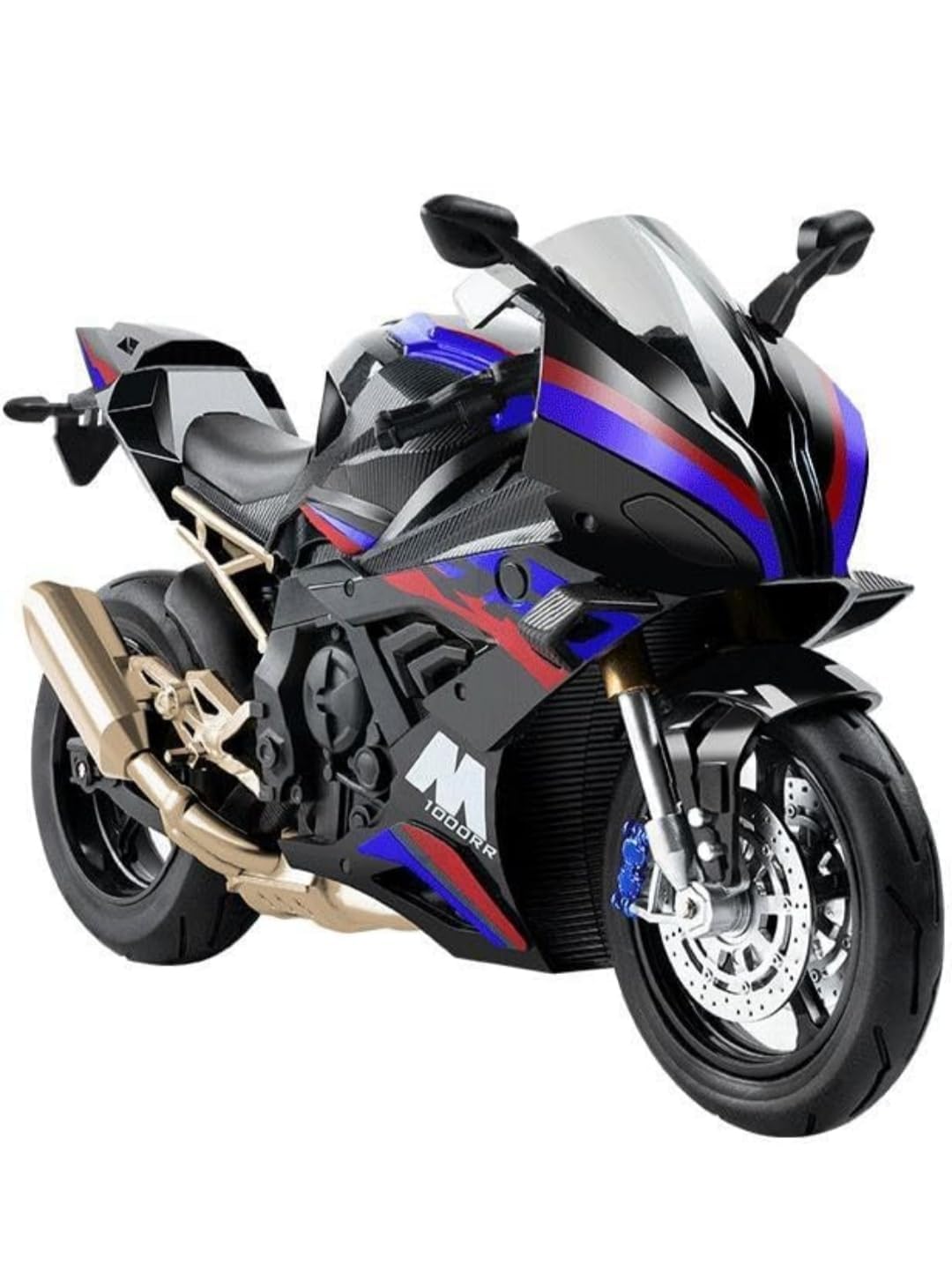 PLUSPOINT Diecast H2R Motorcycle Toy Bike 1:10 Scale Model Vehicles Alloy Simulation Super Bike Also for Car Dashboard Adult Alloy Motorbike Toy Simulation Model Vehicle Toy Street Machine Kids Gift — Amazon image 28