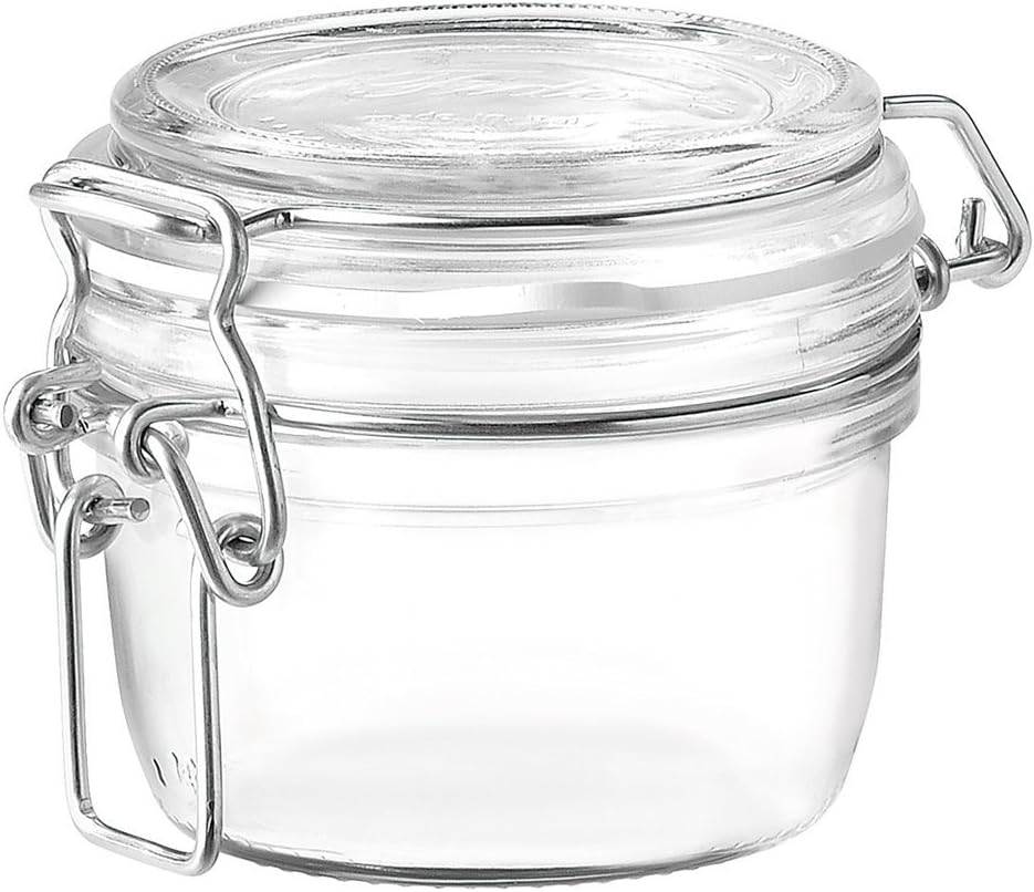 Bormioli Rocco model Fido airtight seal jar for preserves also for serving 125 ml