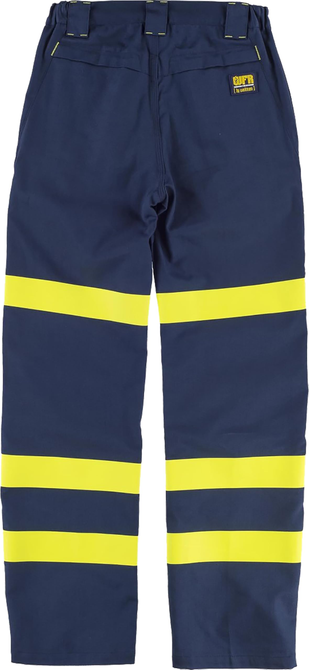 WORKTEAM B1496 Pantalón Ignífugo Antiestático Soldadura Arco Eléctrico Visibilidad Realzada Cintas Fluorescentes