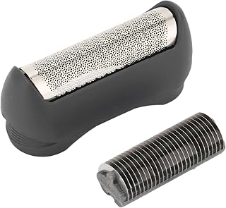 Tela de lâmina de barbear de reposição, tela de lâmina de barbear rápida e conveniente, resistente ao desgaste, vedação à prova d'água com cabeça de barbear para barbeador elétrico da série
