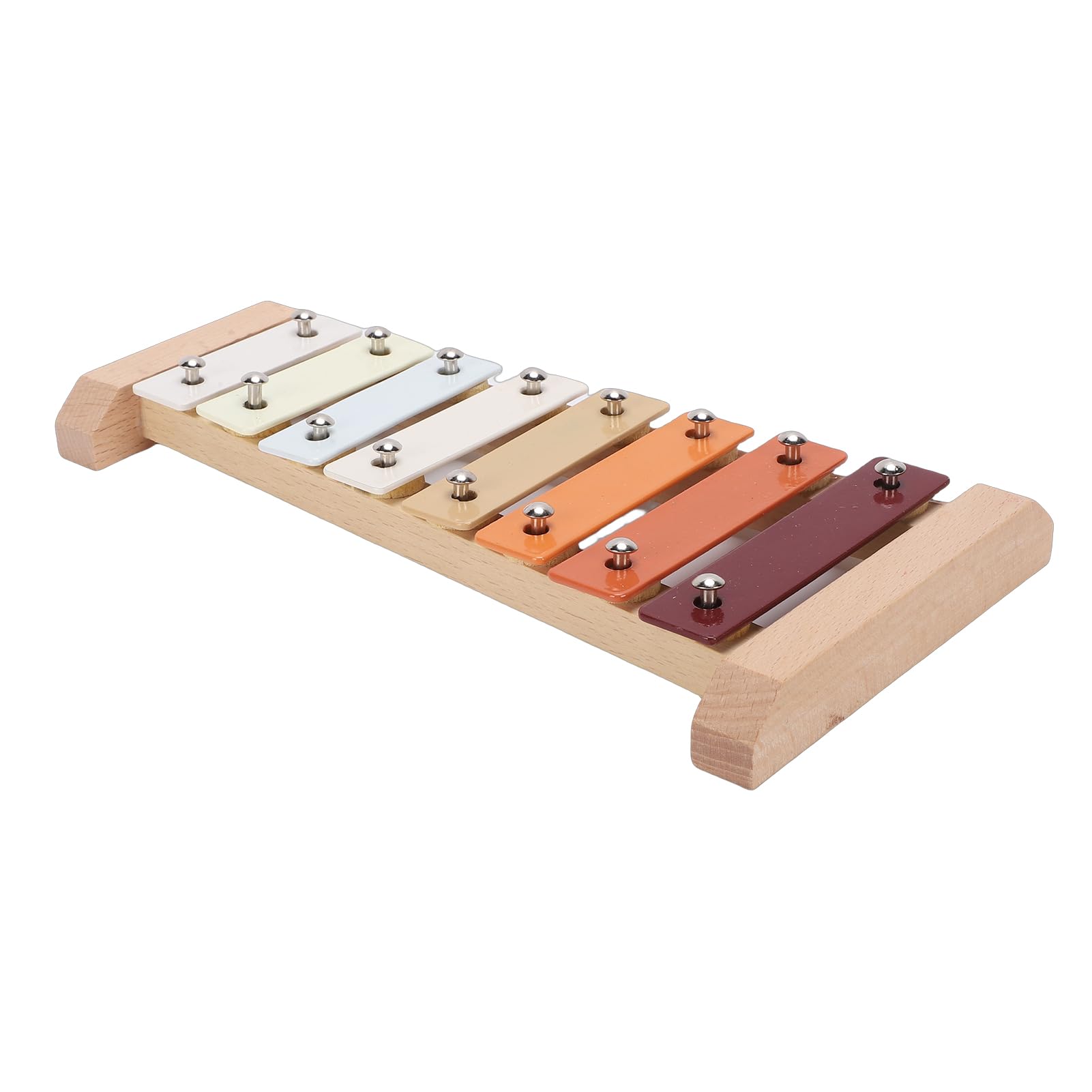 Generic Set di Strumenti Musicali Educativi per Percussioni Musicali in Legno per Bambini Aula in Legno di Faggio 13 Pezzi