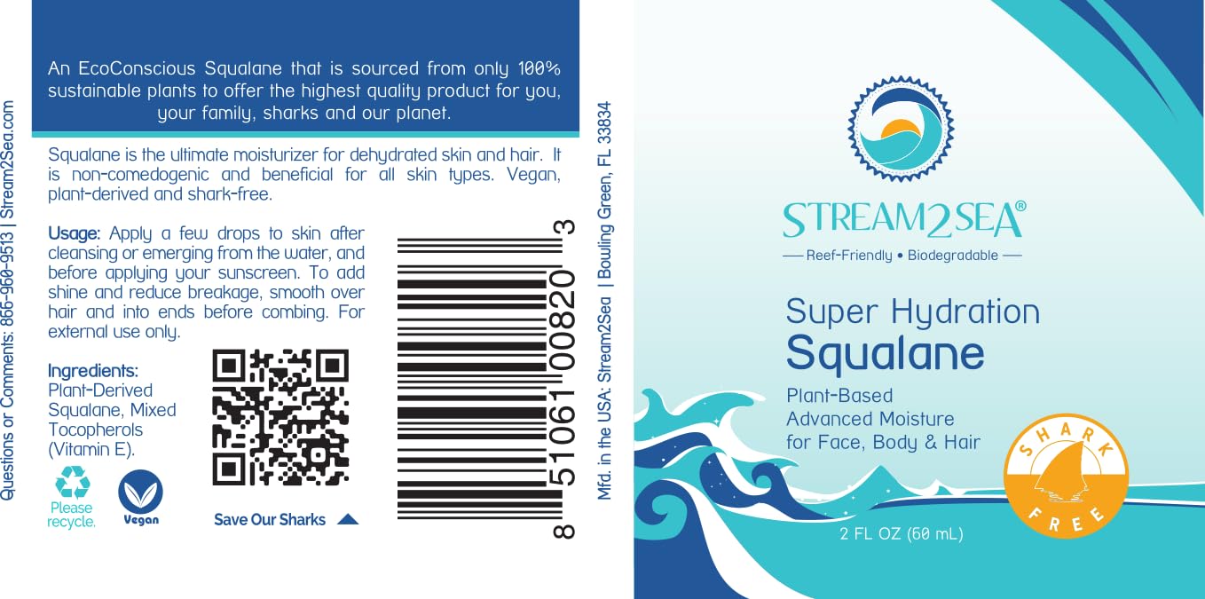 STREAM 2 SEA SPF 20 Tinted Mineral Sunscreen and Squalane Oil for for Moisturized Skin and Hair with Vitamin E - Natural Protection and Hydration for Skin - Reef Safe and Paraben Free.