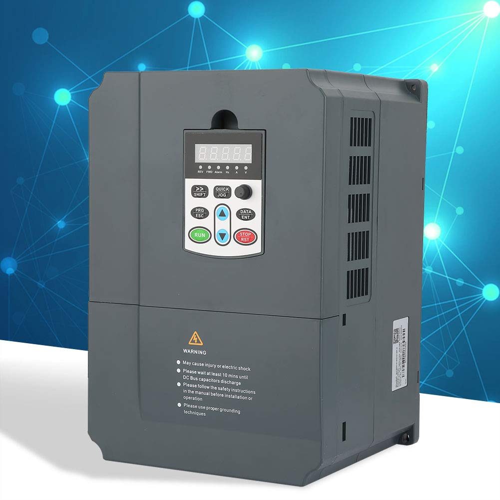 Convertitore di Frequenza Trifase 15KW 380V,Inverter VFD Convertitore,VFD Velocità Controllato Per Macchine Utensili, Apparecchiature di Automazione SKI600-015G / 018P-4