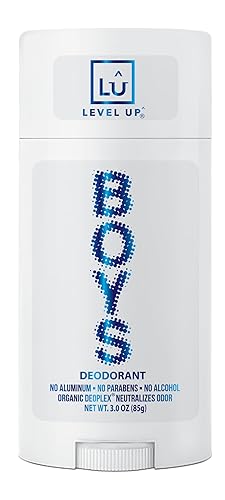 Level Up Desodorante para niños sin aluminio, sin alcohol, sin parabenos, protección contra olores las 24 horas, aroma fresco y limpio, para niños y disponible en Yaxa Colombia