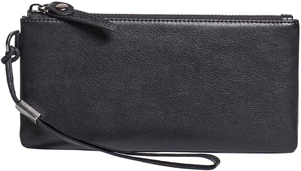 Mens Wallet Men's Leather Clutch Bag RFID Blocking