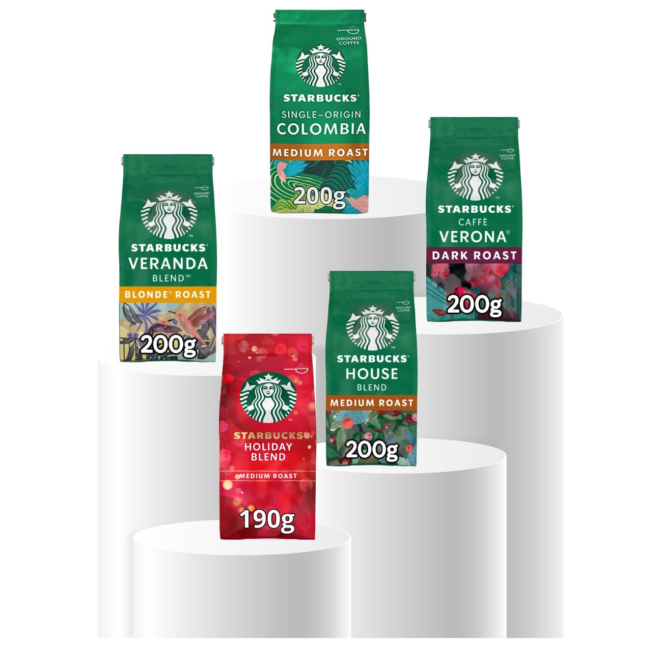 Starbucks Öğütülmüş Kahve Seti 990 g