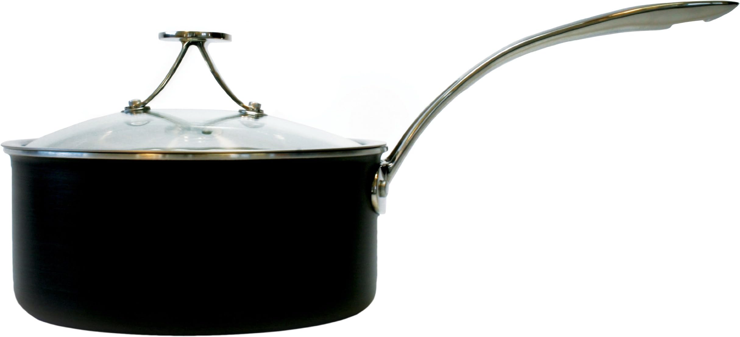 Tyler Florence 3 Quart Steel Clad Sauce Pan with Lid
