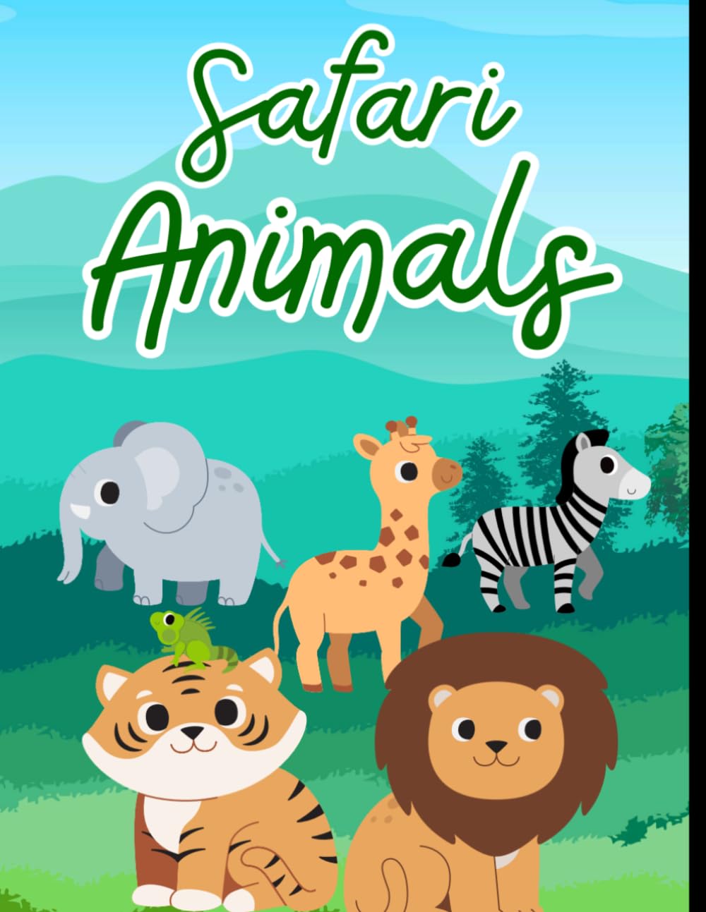 Children's Safari Colouring Book