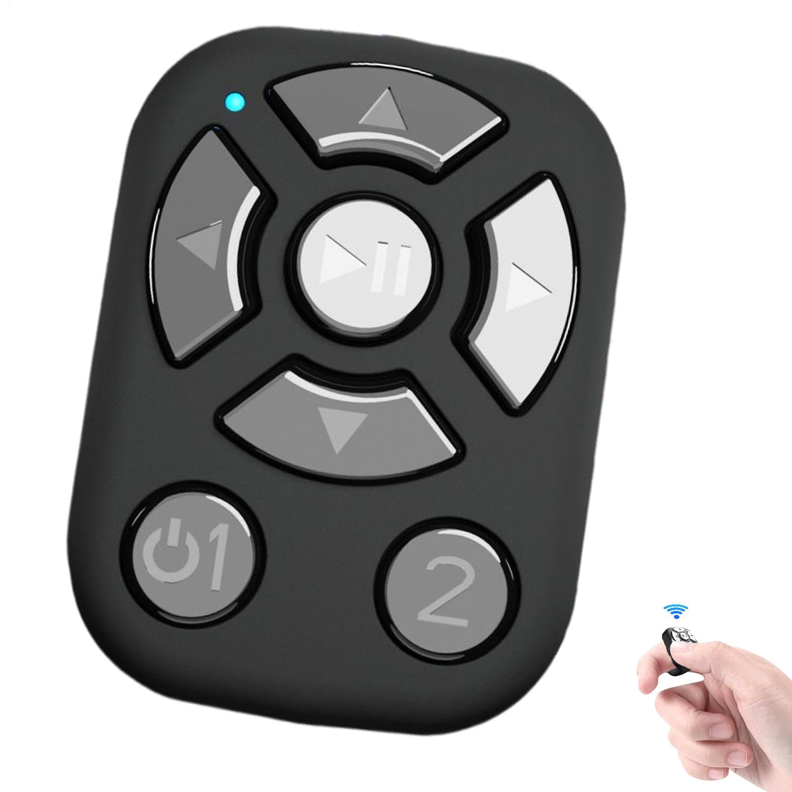 Remoto de desplazamiento remoto Página Turner Finger Scroller con carga Tipo C para móvil 8