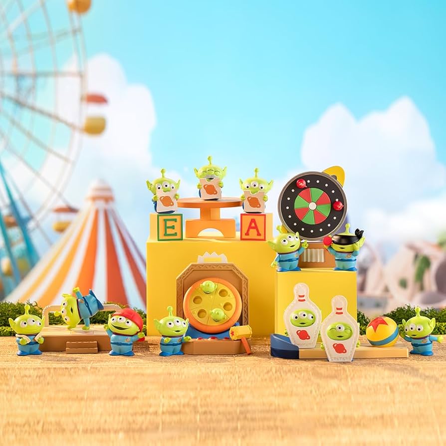 ディズニー ポップマート エイリアン セット売り Amazon.co.jp: POPMART Disney/Pixar ALIEN PARTY GAMES