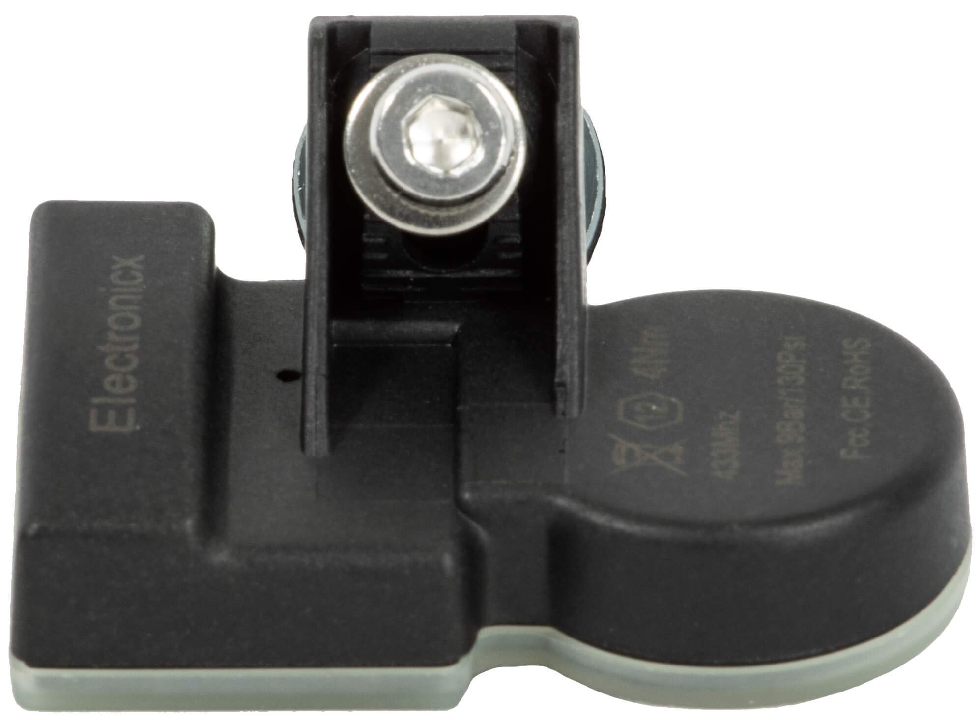 Electronicx 4X RDKS TPMS Reifendrucksensor Reifendruckkontrollsystem Metallventil Darkgrey passend für 3 6 Clubman Cooper