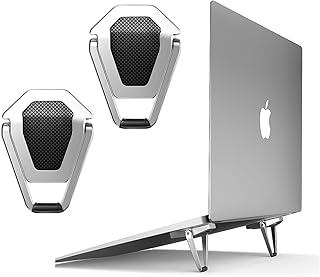 Infuze Aluminium Mini Laptop Stand for Desk | Cooling Pad Holder for MacBook, Lenovo, HP, Acer, Dell, & Other Laptops, Com Price In India