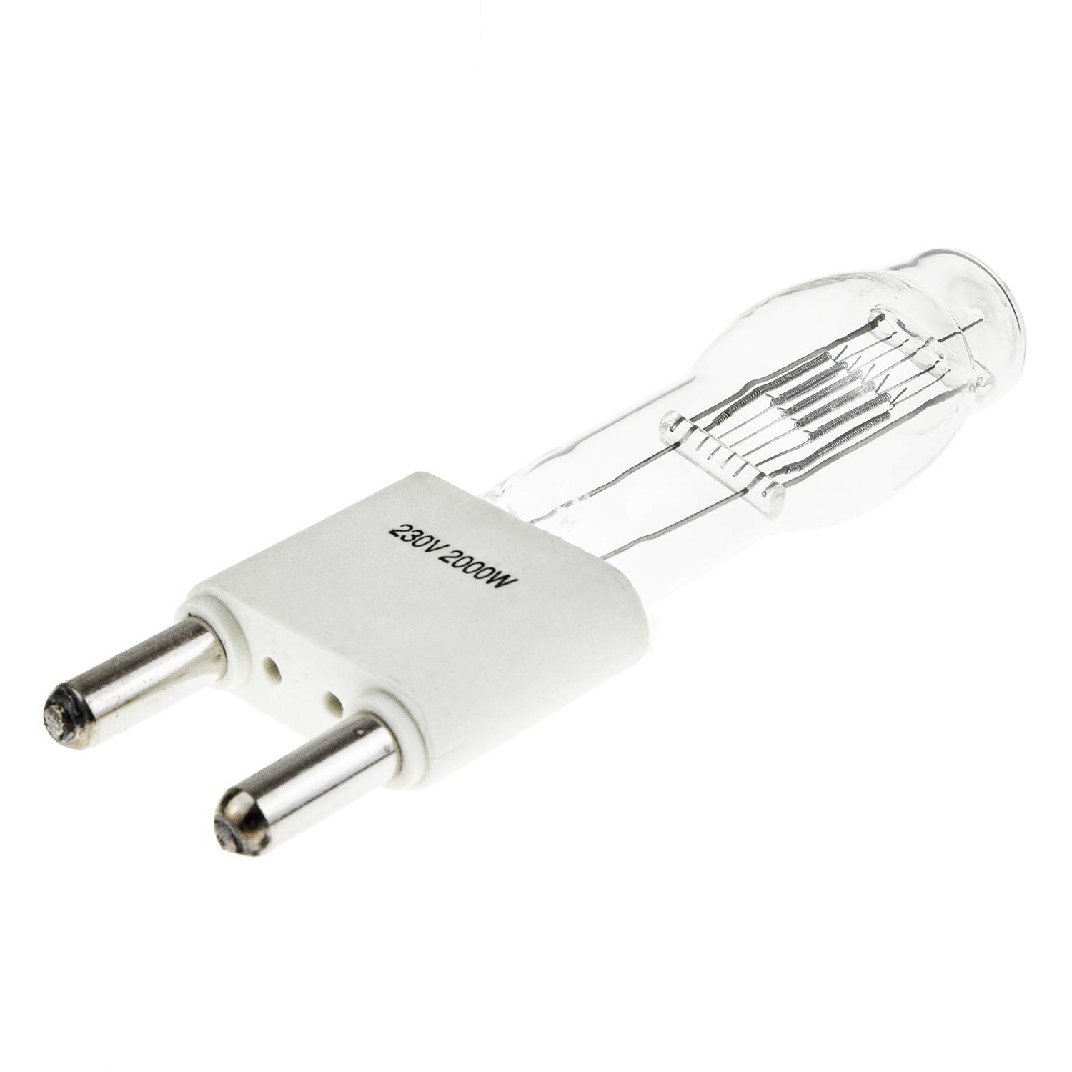 Lampy halogenowe o mocy 2000 W, GY38 230 V 3200 K, żarówki halogenowe o zmiennej intensywności do oświetlenia wideo, światła, ciągłe profesjonalne oświetlenie do fotografii wideo