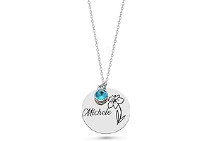 Personalized Name Necklace - Sterling Silver Custom Jewelry