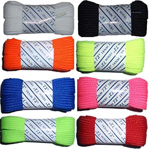 Solid Fat Roller Skate Laces 72" Long
