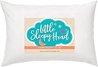 Little Sleepy Head Youth Pillow 16x22 - Hypoallergenic Kids Bed Pillow, Soft Ergonomic Toddler Sleep Support with Love The Fluff Guarantee